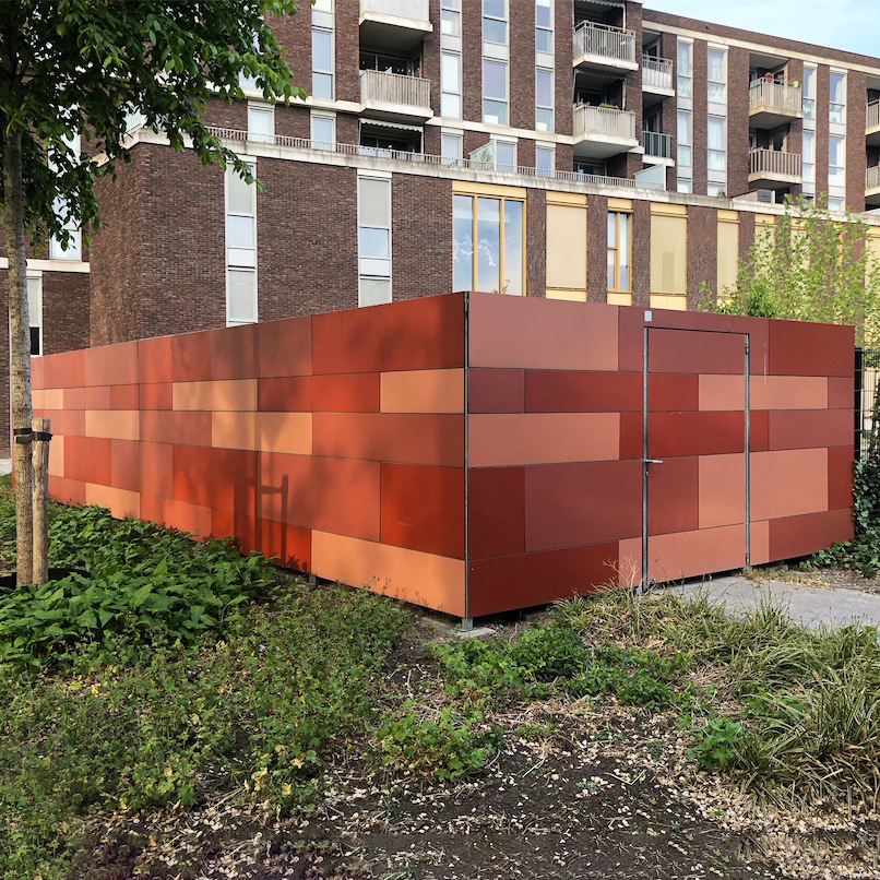 Bin Store Trespa Cladding